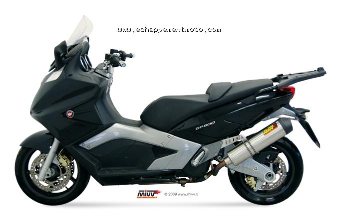 echappement moto GILERA GP 800 mivv Ovale